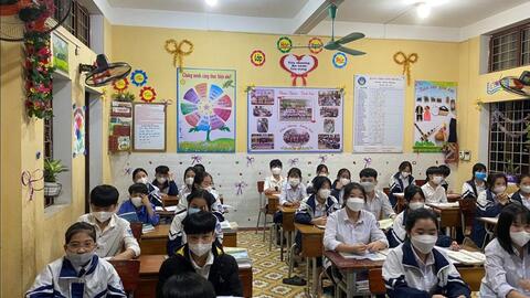 Trường PTDTNT THCS Huyện Văn Yên, Yên Bái: Xây dựng “Trường học hạnh phúc”