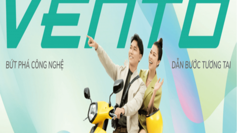 Vinfast ra mắt xe máy điện Vento hoàn toàn mới, tốc độ tối đa 80 km/h
