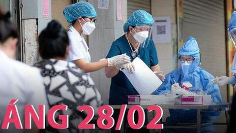 Sáng 28/02: Kỷ lục số mắc COVID-19 mới lên đến 86.990 ca nhiễm mới