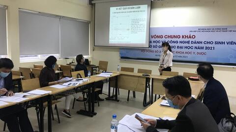 Khởi động tổ chức Giải thưởng Khoa học và Công nghệ dành cho sinh viên năm 2022     