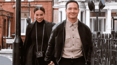 Hồ Ngọc Hà dạo chơi London cùng Kim Lý