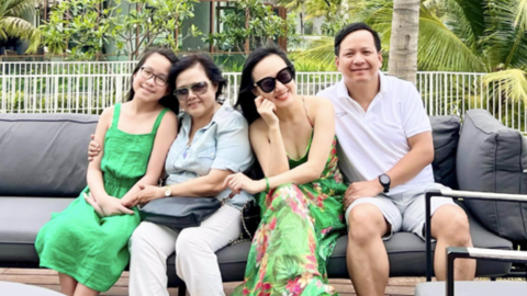 Chồng kín tiếng của BTV Hoài Anh bất ngờ lộ diện: Phong độ, điển trai và cực kỳ tình cảm bên vợ con