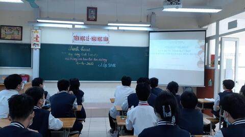 Giáo dục đạo đức lối sống qua diễn dàn “Xây dựng tình bạn đẹp”
