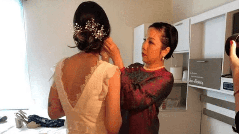 Đám cưới Anna Trương ở Mỹ: Ca sĩ Mỹ Linh rơi nước mắt cảnh cô dâu khiêu vũ cùng cha