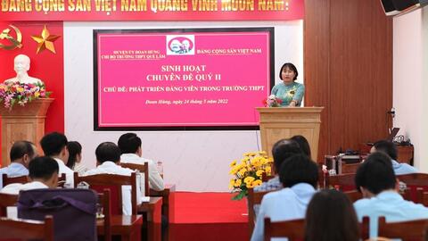 Phú Thọ: Đề xuất giải pháp phát triển đảng viên là học sinh