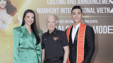 Trần Mạnh Kiên đại diện Việt Nam tham gia Manhunt International 2022