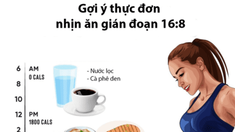 Gợi ý thực đơn nhịn ăn gián đoạn 16:8