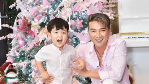 Đàm Vĩnh Hưng - Bảo Thy: Đẳng cấp "nhà giàu" chiều con với cách trang trí Noel độc lạ