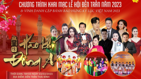 Dàn nghệ sĩ mang đến chương trình “Hào khí Đông A” sức xuân tươi trẻ và rạng rỡ