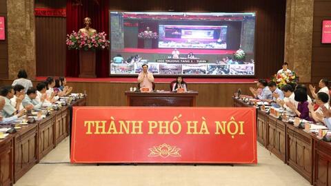 Sáng nay, Bí thư Thành ủy Hà Nội đối thoại với Mặt trận Tổ quốc các cấp thành phố