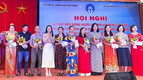 Biểu dương 80 người cao tuổi tiêu biểu thực hiện tốt chính sách dân số