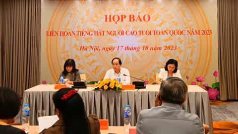 Liên hoan tiếng hát người cao tuổi toàn quốc năm 2023 sẽ diễn ra tại Hà Nội
