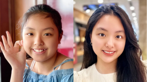 Con gái Thúy Hạnh giảm gần 10kg trong 2 tháng, niềng răng để dậy thì thành công