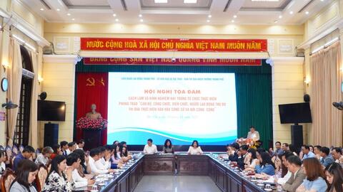 Cách làm hay trong thực hiện văn hóa công sở và công cộng