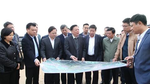 Phối hợp chặt chẽ, đẩy nhanh hơn tiến độ dự án Vành đai 4