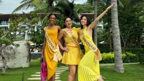 Đoàn Thu Thủy thể hiện hoàn hảo mọi phần thi tại Miss Global