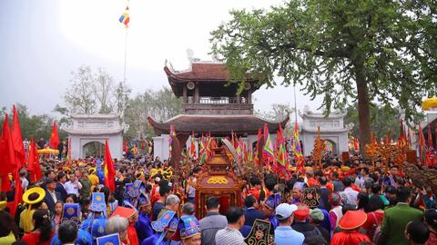 Lễ hội chùa Đậu Thường Tín hội tụ linh thiêng