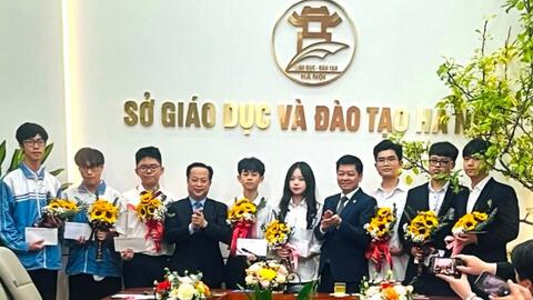 8 học sinh Hà Nội thi khoa học kỹ thuật cấp quốc gia