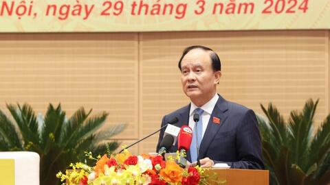 Khai mạc kỳ họp thứ 15 HĐND TP Hà Nội