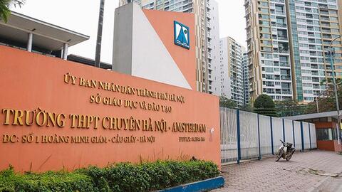 Hà Nội dừng tuyển sinh lớp 6 trường Ams