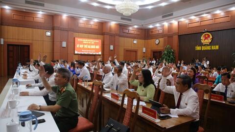 Ông Phan Việt Cường được miễn nhiệm Chủ tịch HĐND tỉnh Quảng Nam