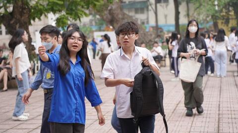 Quên giấy tờ, thí sinh không nên quay về nhà lấy
