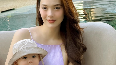 Vẻ ngoài đáng yêu của con trai Minh Hằng