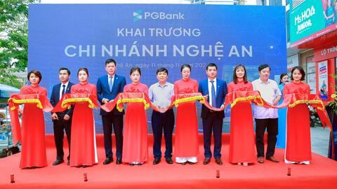 PGBank khai trương chi nhánh mới tại Nghệ An