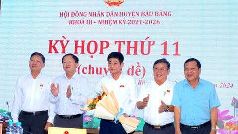 Bình Dương: Ông Nguyễn Phú Cường giữ chức Chủ tịch UBND huyện Bàu Bàng