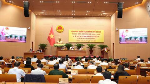 Sáng nay, khai mạc Kỳ họp thứ 20 HĐND TP Hà Nội