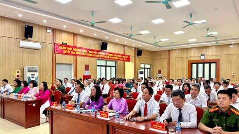 Cán bộ, nhân dân các phường Khương Đình, Thanh Xuân, Phương Liệt đồng thuận cao về việc sắp xếp đơn vị hành chính