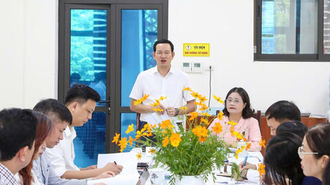 Trường THCS Giảng Võ hướng tới trường học số đầu tiên ở Việt Nam