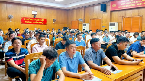 Hơn 500 chủ sơ sở sản xuất, hộ kinh doanh tham gia tập huấn về an toàn cháy, nổ