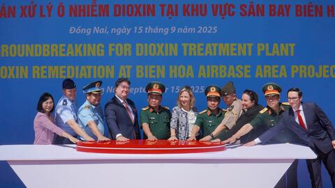 Hoàn tất xử lý 6ha đất nhiễm dioxin ở sân bay Biên Hòa sau 6 năm