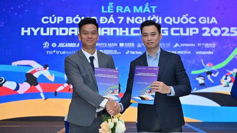 Công bố Giải cúp Bóng đá 7 người Quốc gia 2025