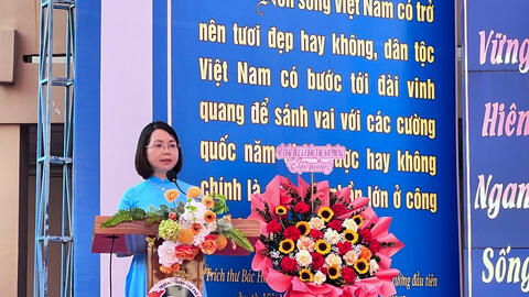 Học sinh Hải Phòng hào hứng với tiết học Toán bằng tiếng Anh