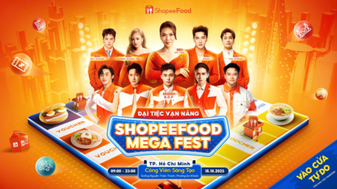 Tâm điểm “ăn ngon, chơi vui” cuối tuần gọi tên Đại Tiệc Vạn Năng - ShopeeFood Mega Fest