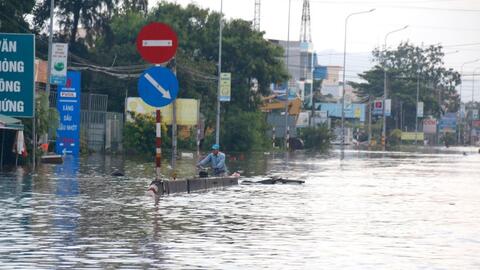 Lâm Đồng: Quốc lộ 1A tạm thời gián đoạn lưu thông do ngập sâu