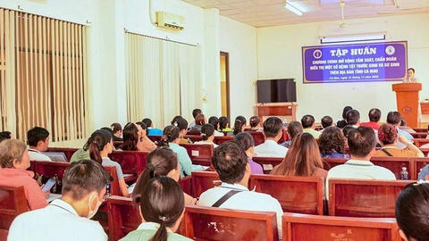 1200 cộng tác viên dân số được nâng cao kỹ năng sàng lọc trước sinh và sơ sinh