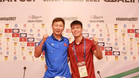 HLV Kim Sang-sik: “Đội tuyển Việt Nam quyết tâm giành chiến thắng để khép lại năm 2025 trọn vẹn”