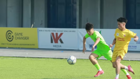 Giải bóng đá học sinh THPT Hà Nội 2025 được tường thuật trực tiếp từ vòng 1/32