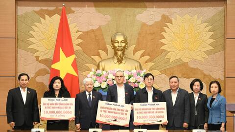 Hà Nội tiếp tục hỗ trợ tỉnh Gia Lai 200 tỷ đồng khắc phục hậu quả mưa lũ