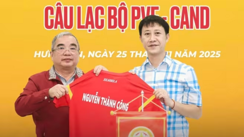 PVF-CAND ra mắt tân HLV Nguyễn Thành Công