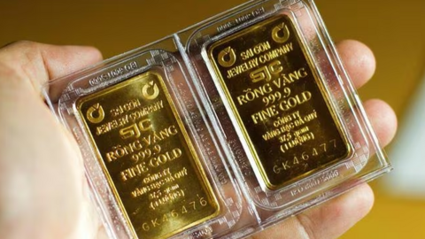 Giá vàng tăng 2 triệu đồng/lượng