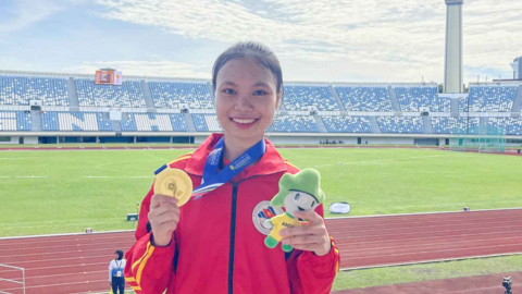 Hành trình vượt núi ra thế giới của vận động viên học sinh Triệu Thị Bình