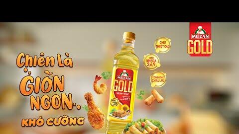 MEIZAN GOLD - CHIÊN LÀ GIÒN NGON KHÓ CƯỠNG