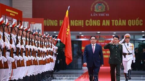 Thủ tướng Phạm Minh Chính: Công an nhân dân phải là chỗ dựa vững chắc của nhân dân