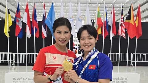 Thu Vinh và Ngọc Trâm vào biên chế ngành Công an sau SEA Games 33