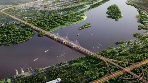 Dự án cầu Tứ Liên: Mặt bằng đang cản trở tiến độ thi công