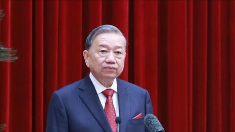 Tổng Bí thư Tô Lâm: Tiếp tục hoàn thiện các công việc chuẩn bị tốt nhất phục vụ tổ chức thành công Đại hội XIV của Đảng